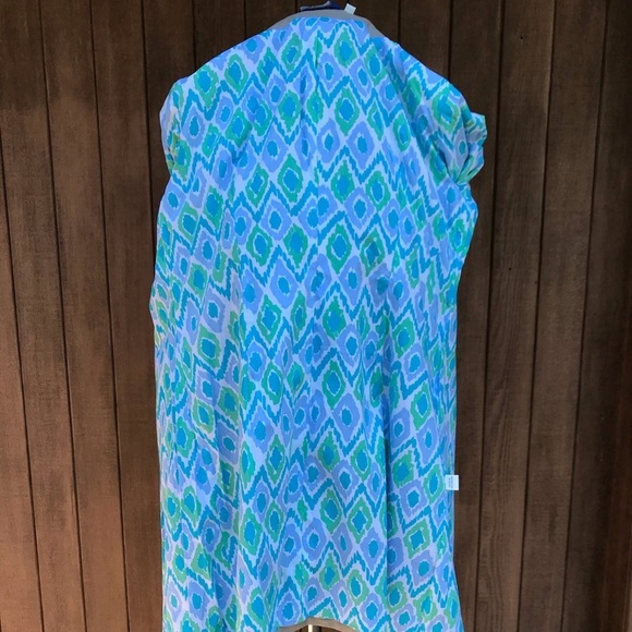 Three Islands Linen Jacket Tan Medium NWT $189 - Picture 6 of 10